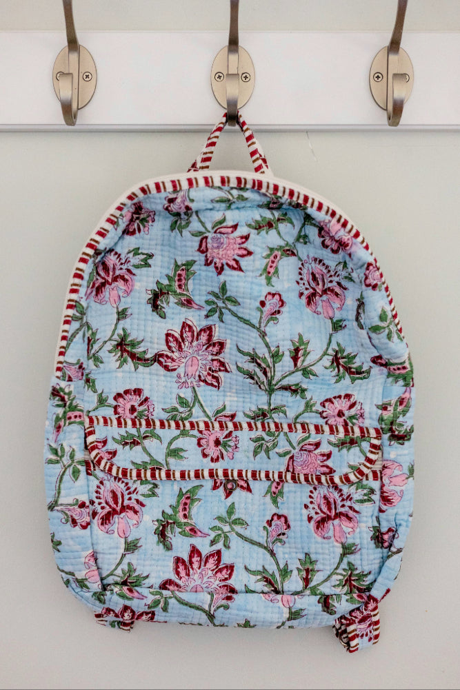 Aqua Chintz